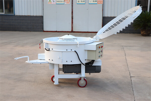 100kg refractory pan mixer