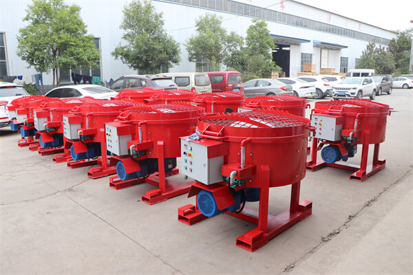 250kg portable electric refractory mixer