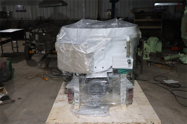 Refractory pan mixer 100 kg