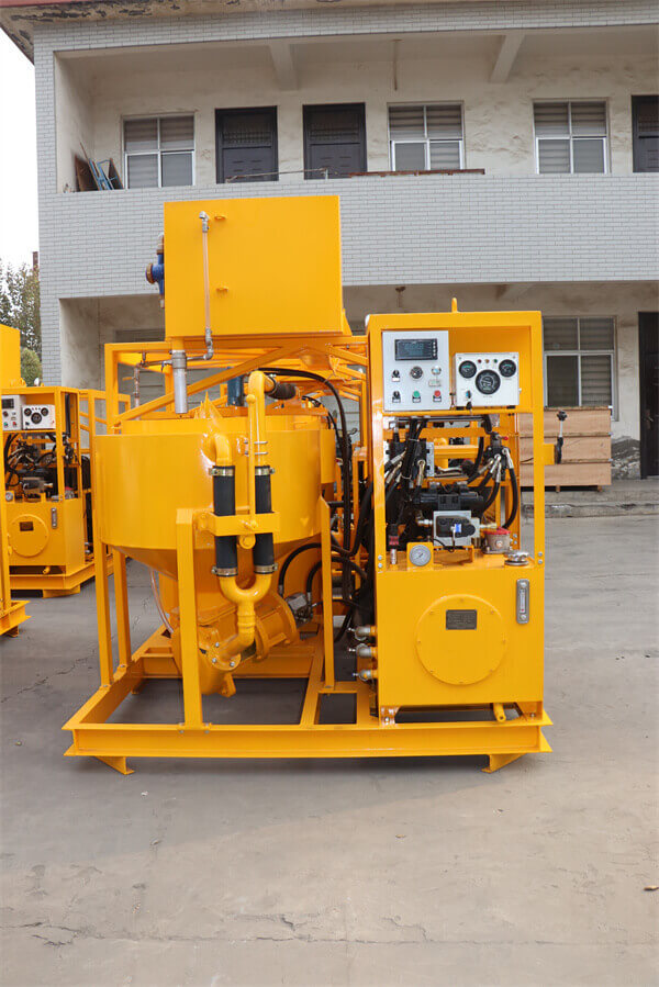 grouting machinery for building