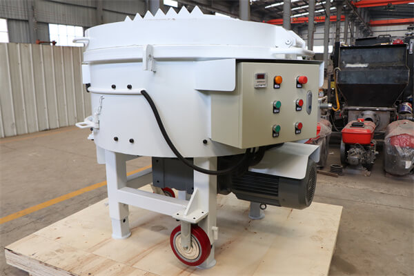 refractory concrete paddle mixer