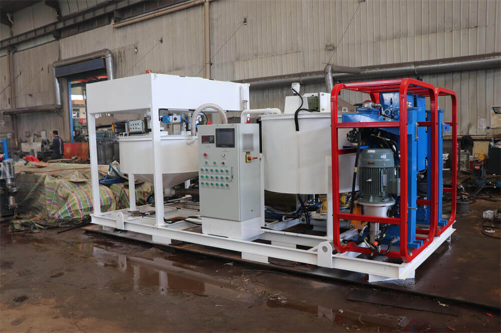 High-pressure jet grouting pump unit for underground project