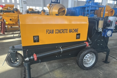 cellular lightweight concrete machine