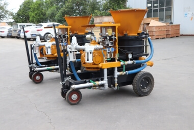 gunite concrete machine UAE Dubai