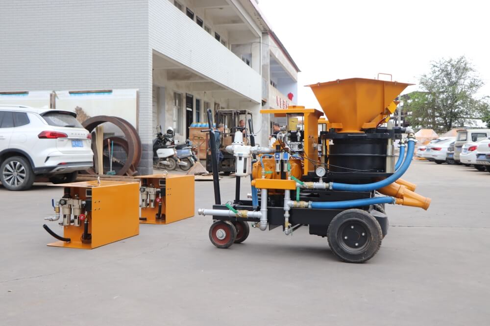 spray concrete machine