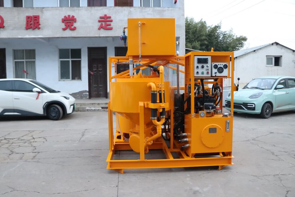 grout machine for grouting tension crack