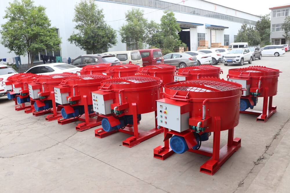 refractory pan mixer manufacturer