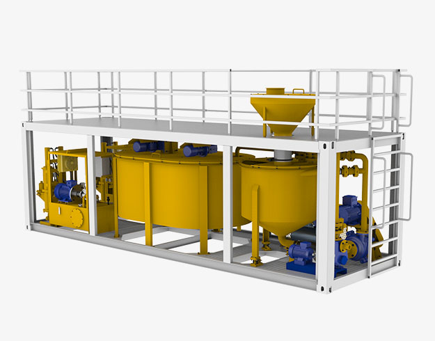 cement jet grouting station