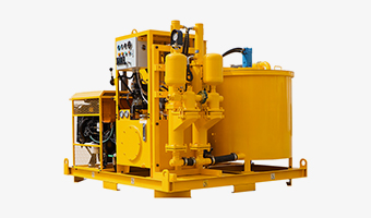 diesel jet-grouting mixer station