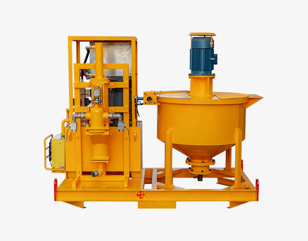 cement grout pump plant