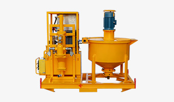 grout pump plant for grouting soil nails