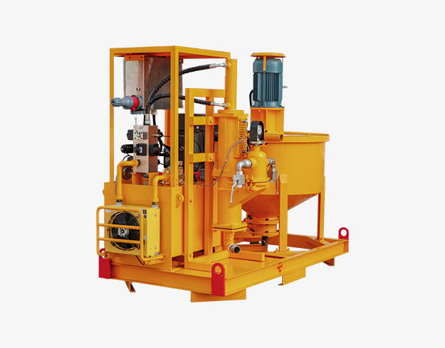 grout pump plant