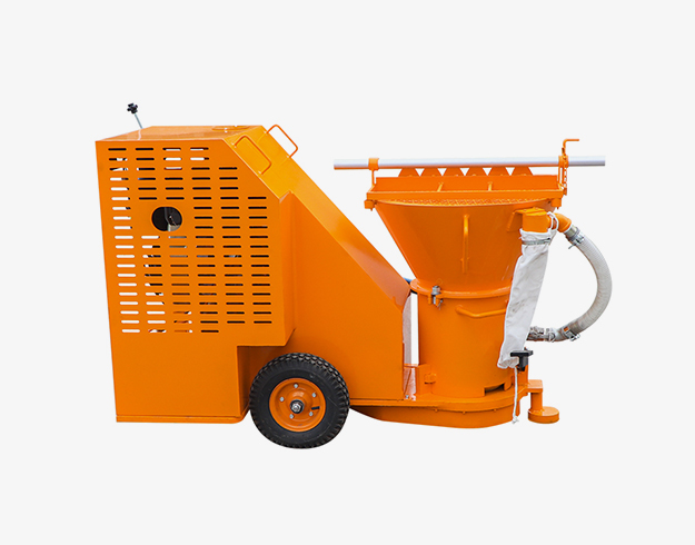 refractory gunite machine