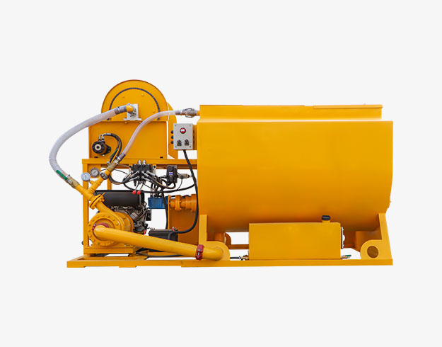 300 gallon hydroseeding machine