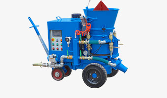 refractory dry mix shotcrete machine