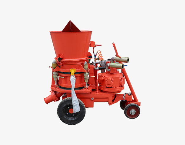 refractory concrete shotcrete machine