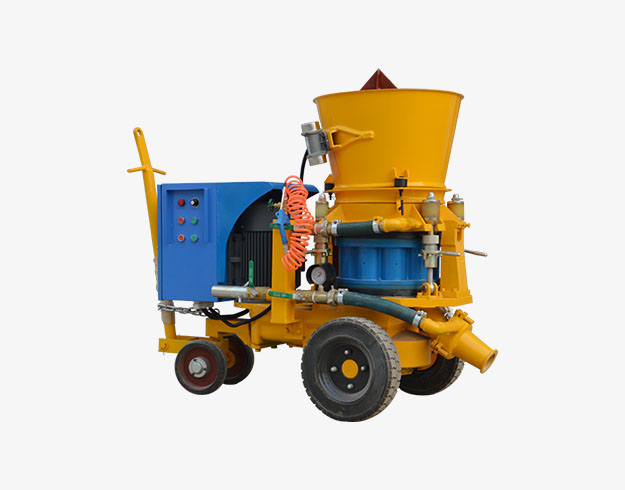 dry refractory gunning machine