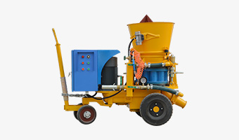 electric refractory gunning machine