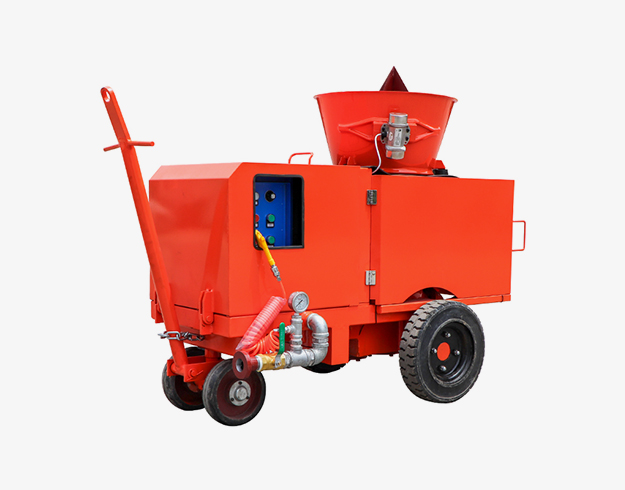 electrical refractory gunning machine