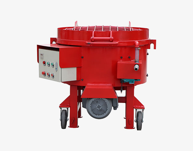 250kg capacity refractory castable pan mixer