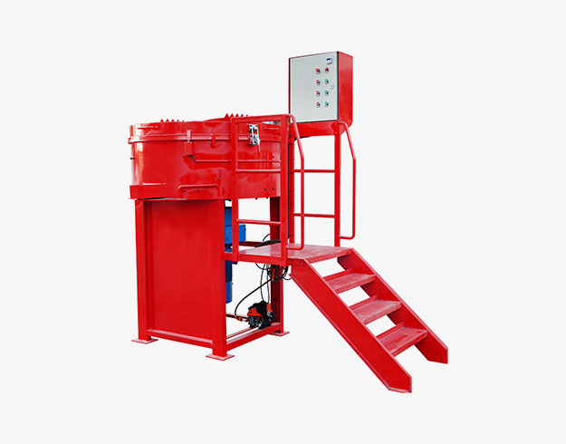 800kg refractory pan mixer