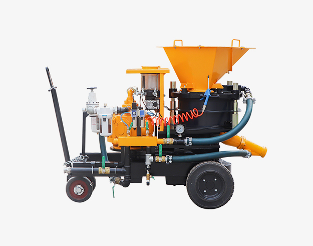 air motor shotcrete gunite machine