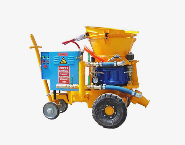 dry type shotcrete machine