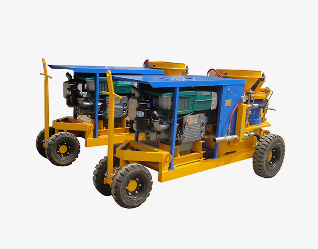 gunite machine